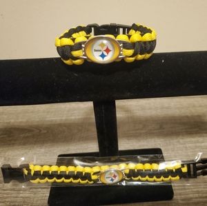 2/$12. Pittsburgh Steelers NFL Paracord Bracelet